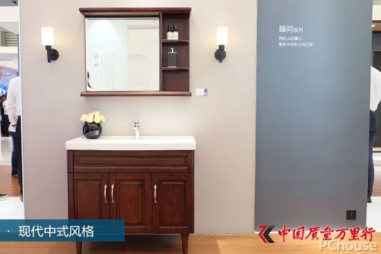 精雕細(xì)琢的美感 恒潔臻尚浴室柜評測