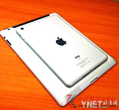 作為一款縮小版的iPad，iPad Mini 重約330克，為新iPad的一半